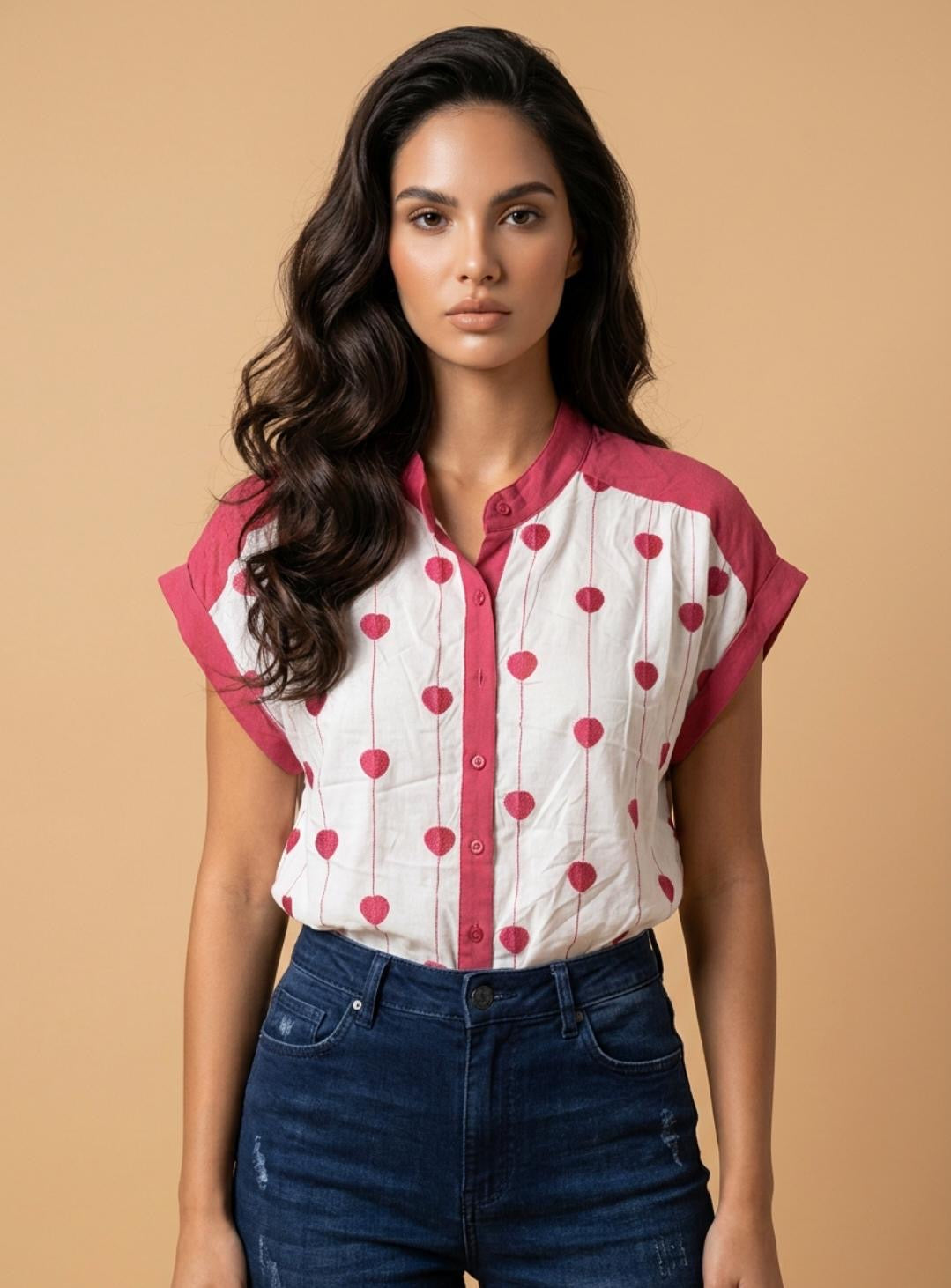 Camisa Benidorm Rojo
