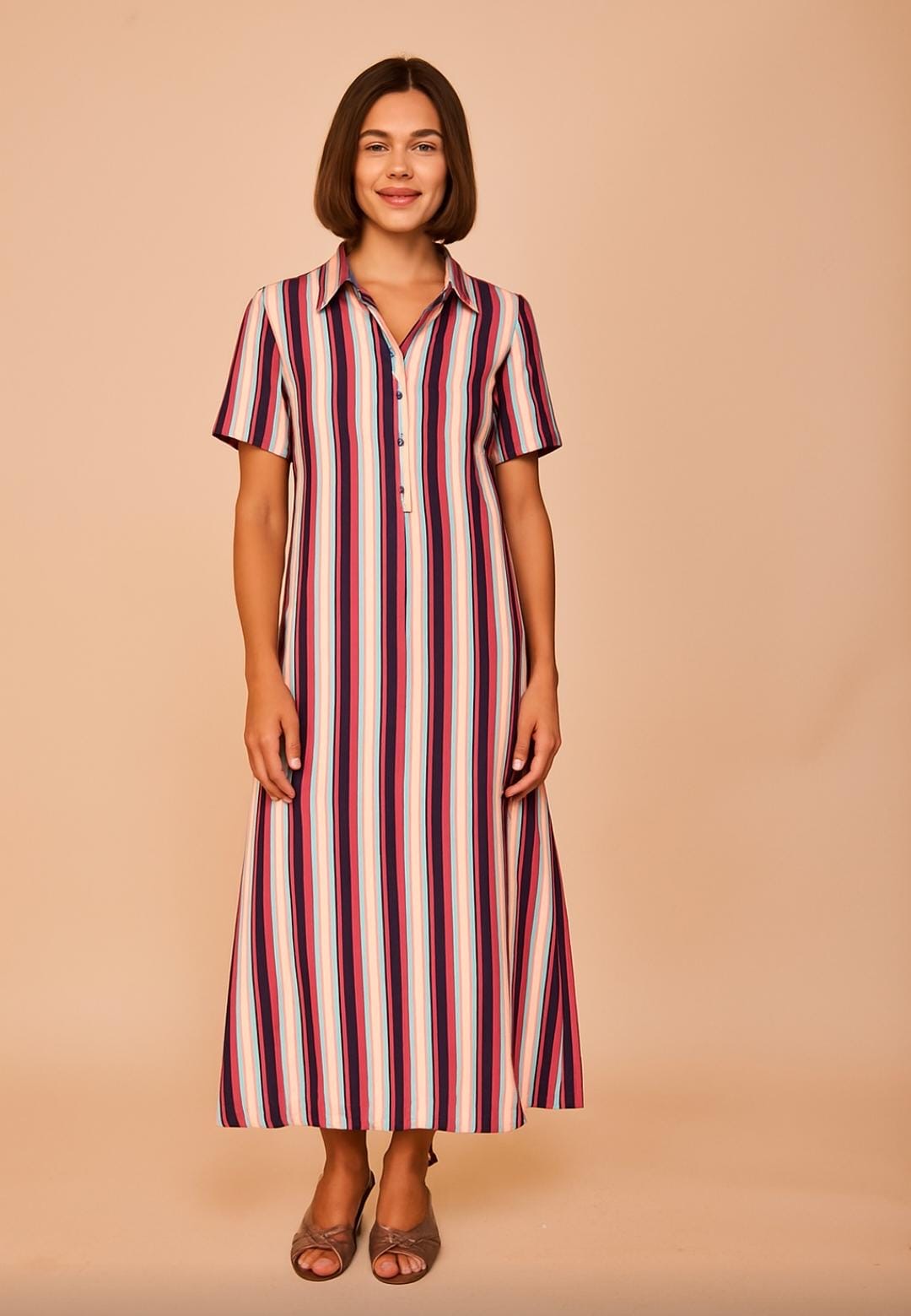 Biarritz Striped Jumpsuit