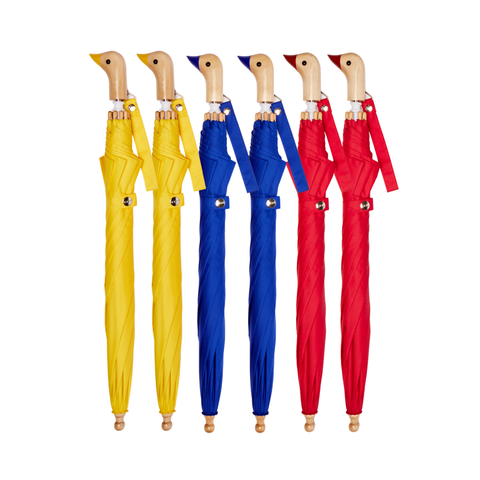 Kinderregenschirm gelb/königsblau/rot