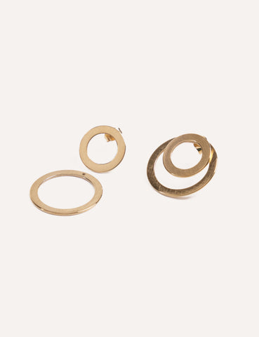 Double circle pendant