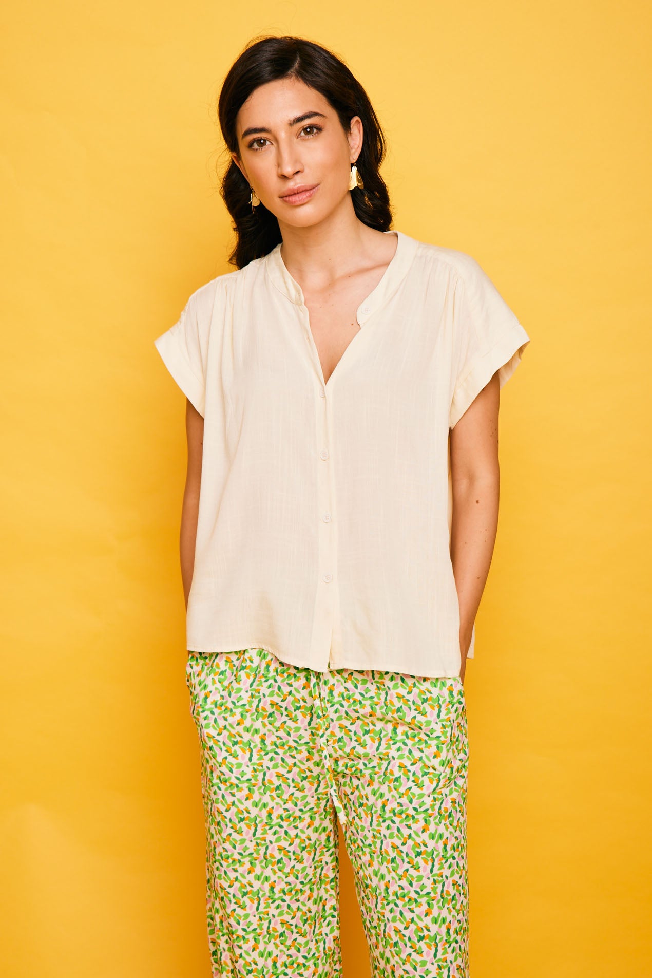 Camisa Benidorm Beige