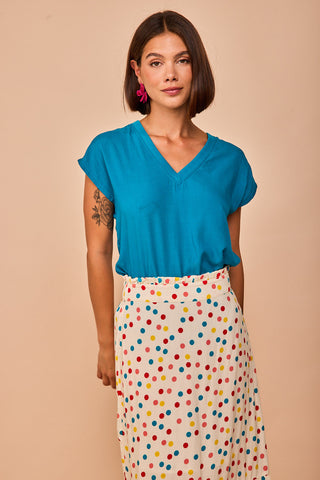 Top Plentzia Cyan