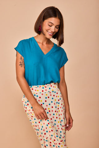 Top Plentzia Cyan
