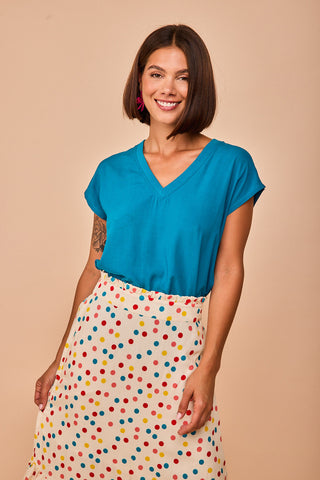 Top Plentzia Cyan