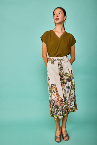 Top Plentzia Khaki