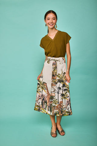 Top Plentzia Khaki