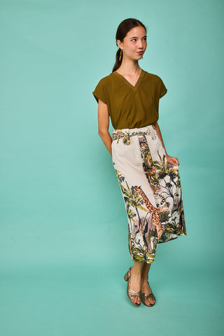 Top Plentzia Khaki