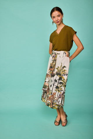 Top Plentzia Khaki