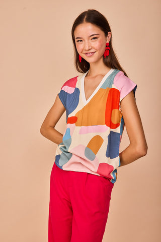 Top Concha Multicolor