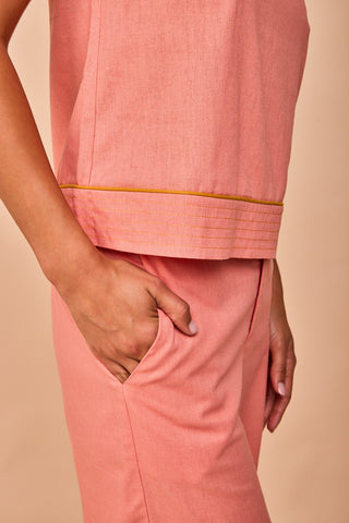 Top Elantxobe Rosa