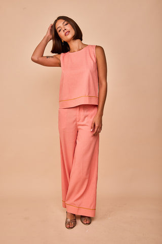 Top Elantxobe Rosa