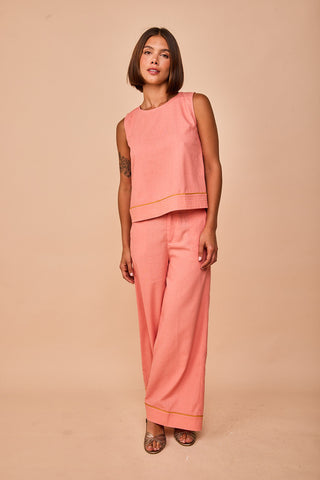 Top Elantxobe Rosa