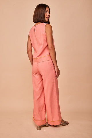 Top Elantxobe Rosa