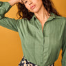 Rocio Green Shirt
