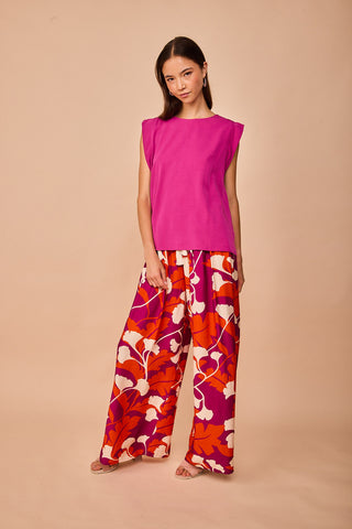 Laida Fuchsia Top