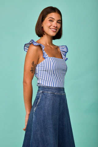 Blue Onton Top