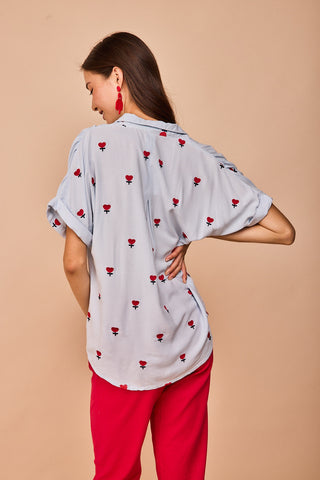 Camisa Zumaia Corazón Bordado