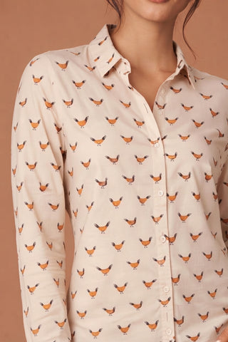 Camisa Lisboa beige