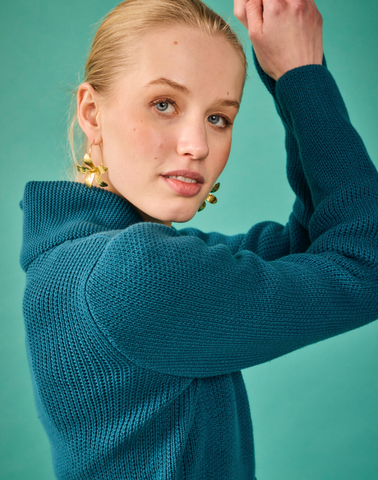 Pendientes flores colgantes