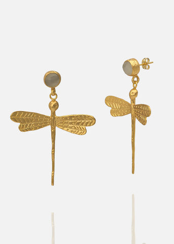 Dragonfly earrings