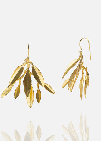 Leaf earrings