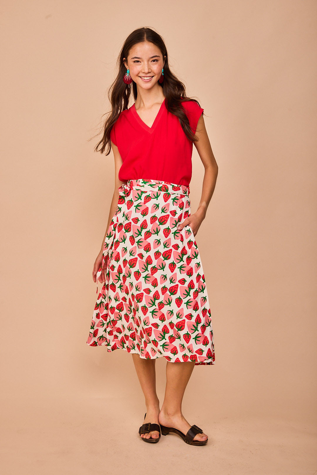 Colindres Strawberry Skirt