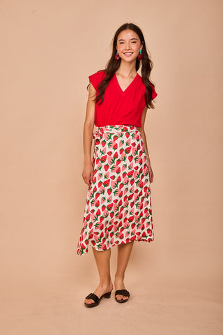 Colindres Strawberry Skirt