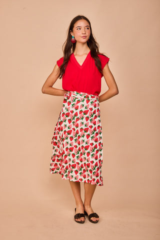 Colindres Strawberry Skirt