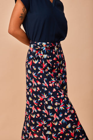 Falda Colindres Pajaros