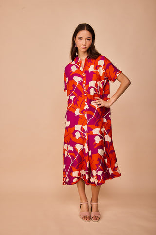 Biarritz Fuchsia Glory Jumpsuit