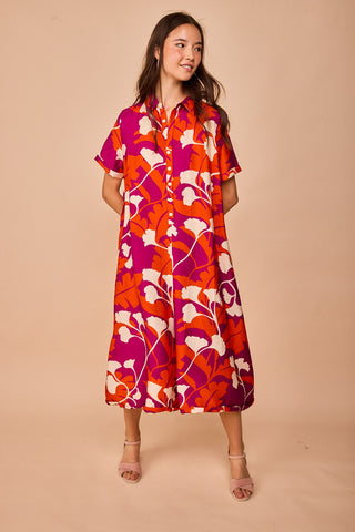 Biarritz Fuchsia Glory Jumpsuit