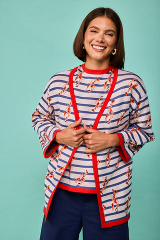 Chaqueta Barqueiro Azul