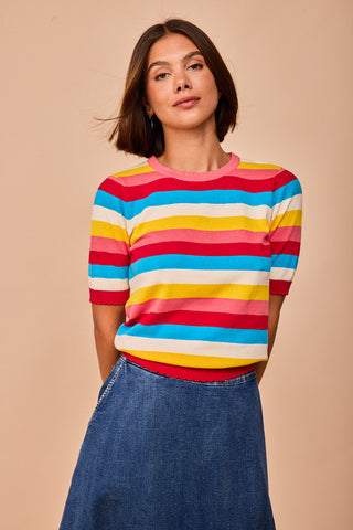 Top Barqueiro Arcoiris