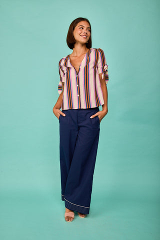 Sopela Marineblaue Hose