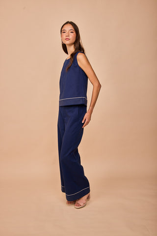 Sopela Marineblaue Hose