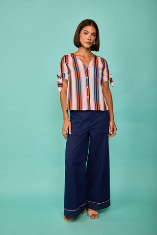 Sopela Marineblaue Hose
