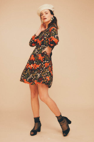 Vestido Corto Galaxia Foxes