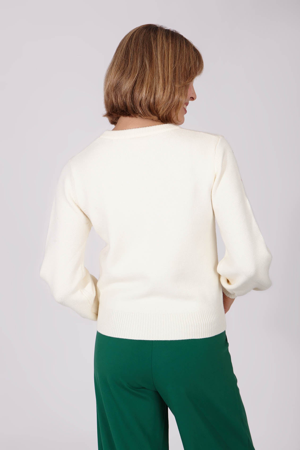 White Planet Sweater