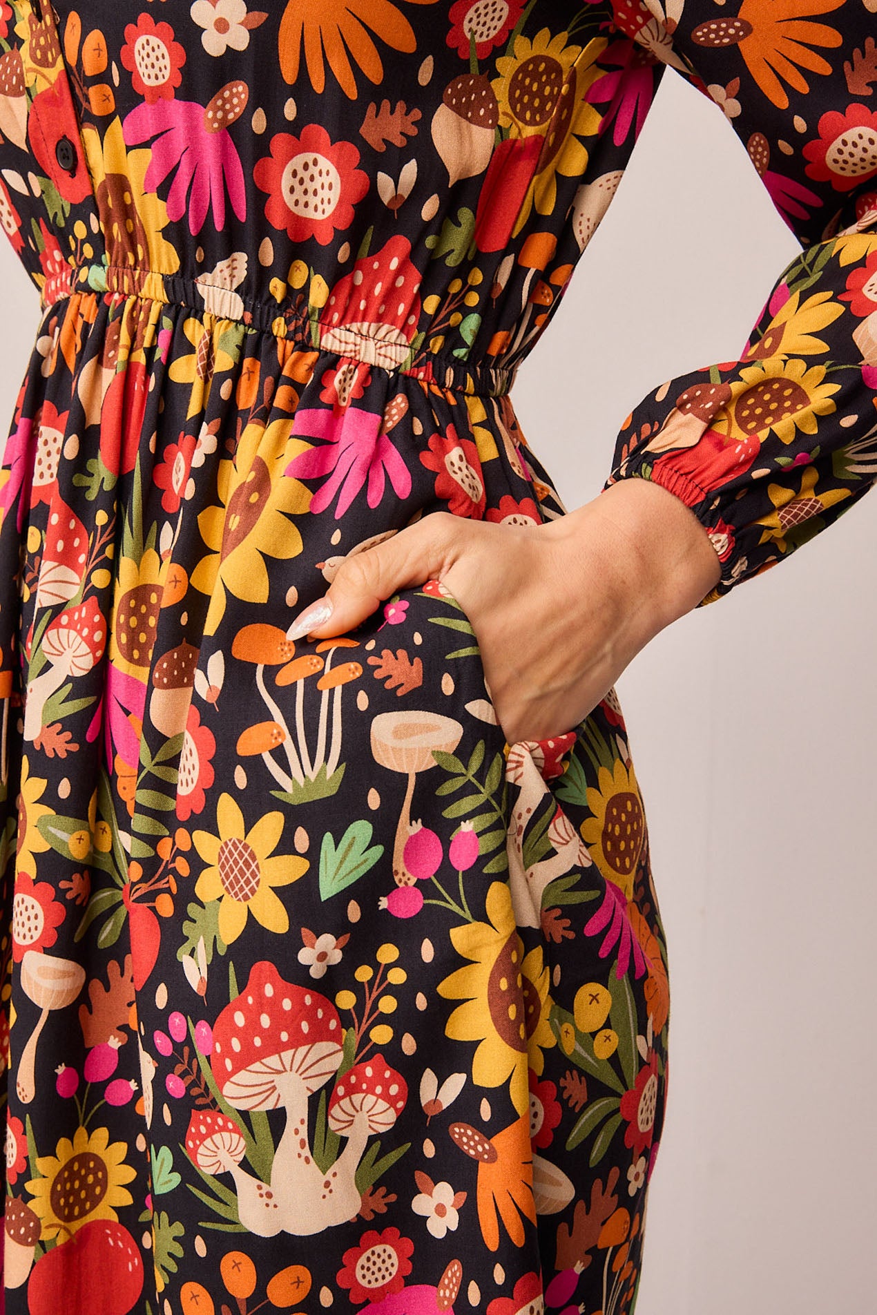 Vestido Largo Selva Girasol