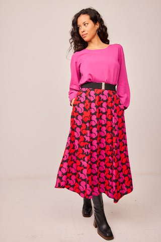 Falda Hojas Ardilla