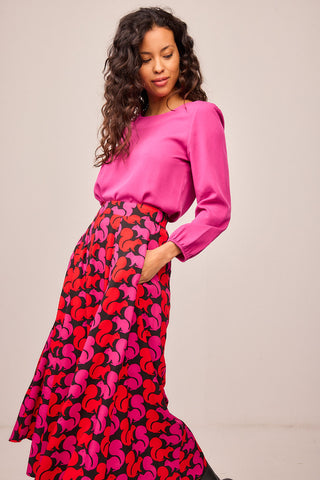Falda Hojas Ardilla