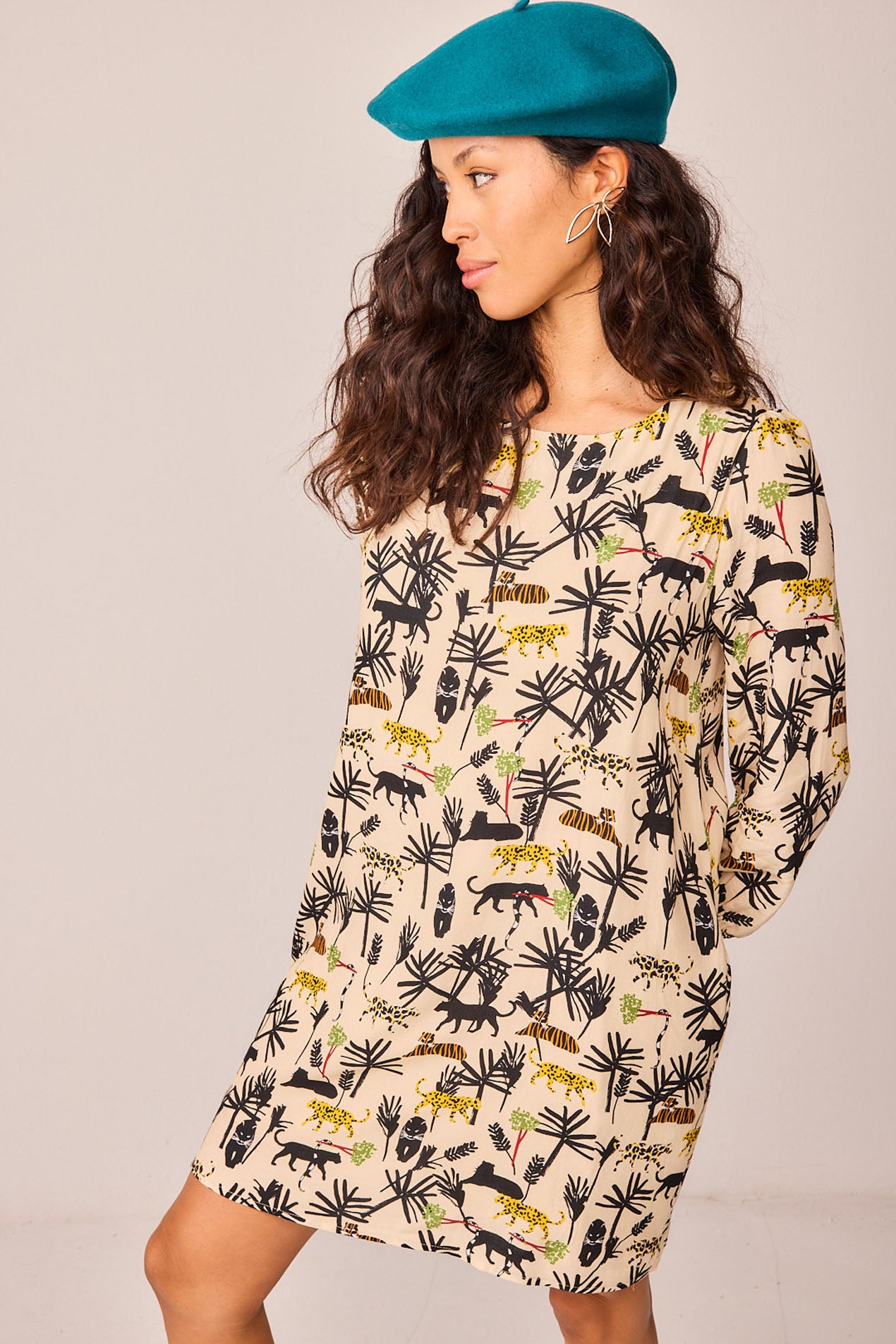 Vestido Corto Morera Selva