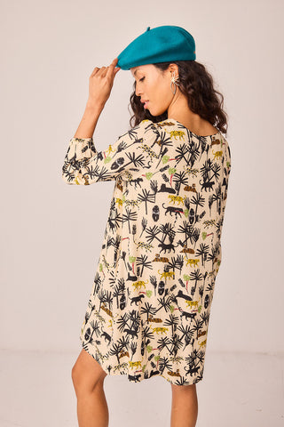 Vestido Corto Morera Selva