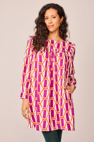 Vestido Corto Hada Morada