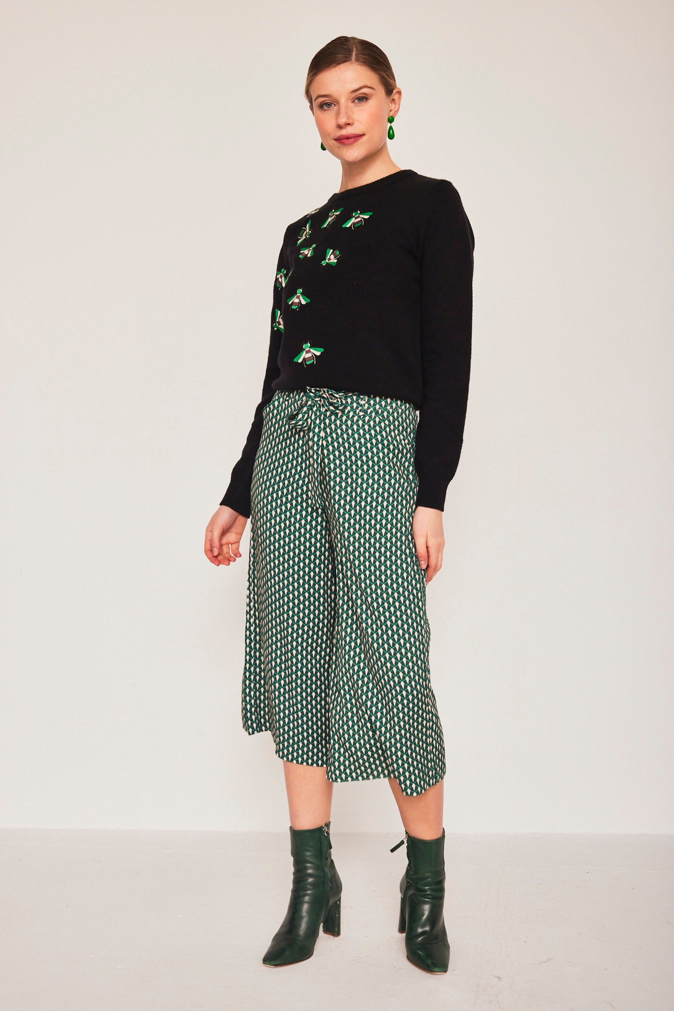 GREEN MAGPIE PANTS