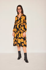 Vestido MIDI TUCAN LEÑO