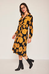 Vestido MIDI TUCAN LEÑO
