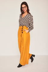 PANT CUERVO MOSTAZA