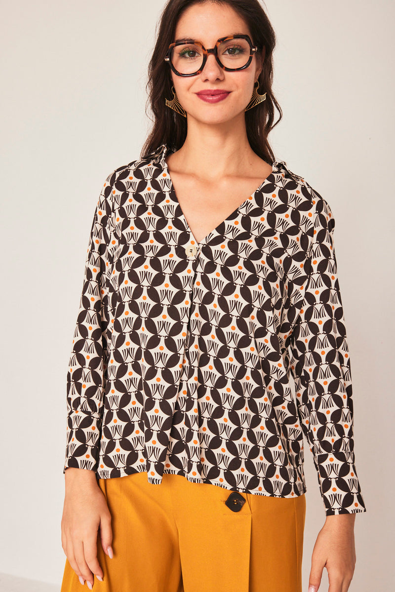 CAMISA PERIQUITO EBANO
