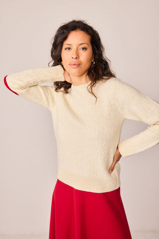Jersey Caperucita Blanco